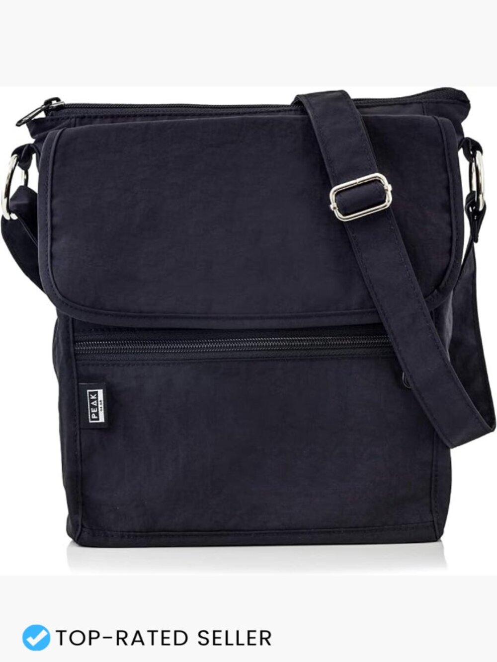 Nylon Crossbody Travel Purse RFID Blocking Lightweight Adjustable Strap Everyday